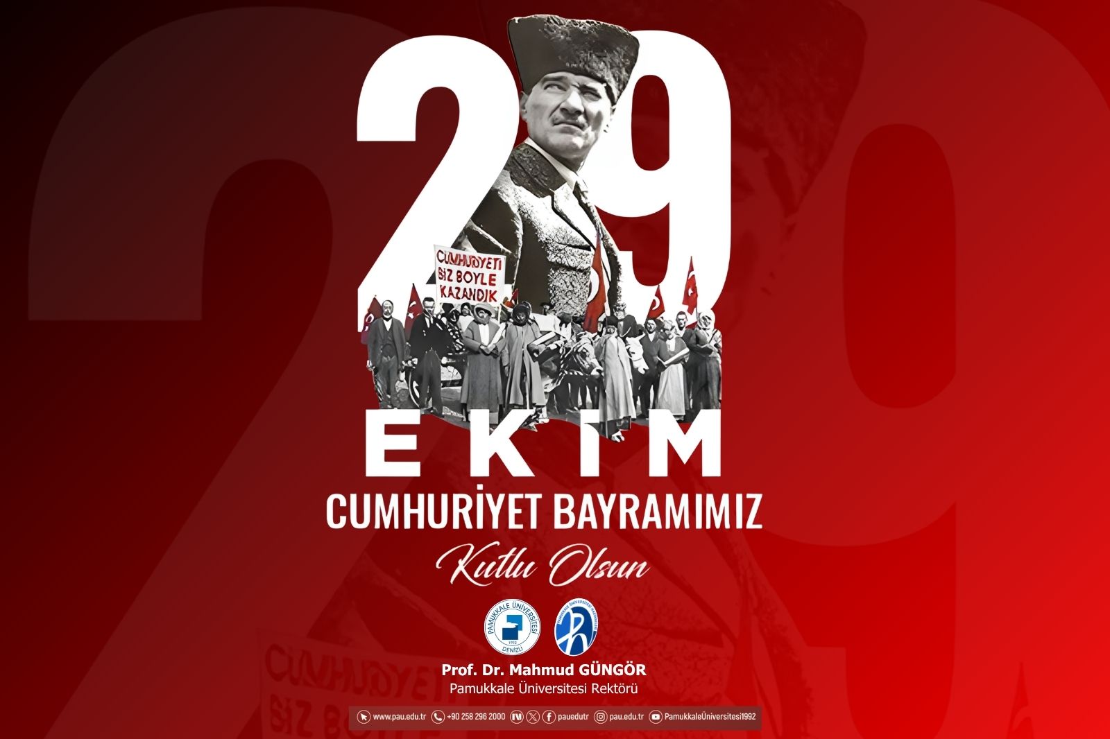 29 EKİM CUMHURİYET BAYRAMI PAÜ