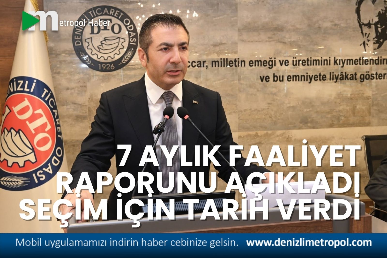 7 AYLIK RAPORU AÇIKLADI, SEÇİM İÇİN TARİH VERDİ