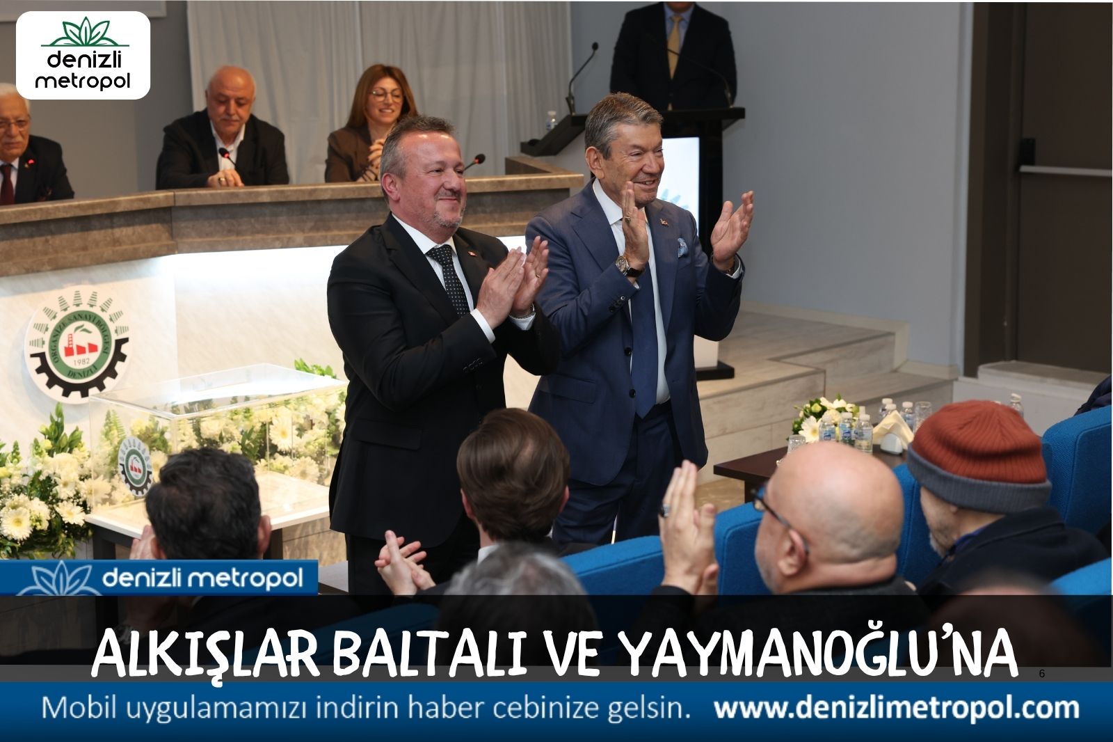 ALKIŞLAR BALTALI VE YAYMANOĞLU’NA