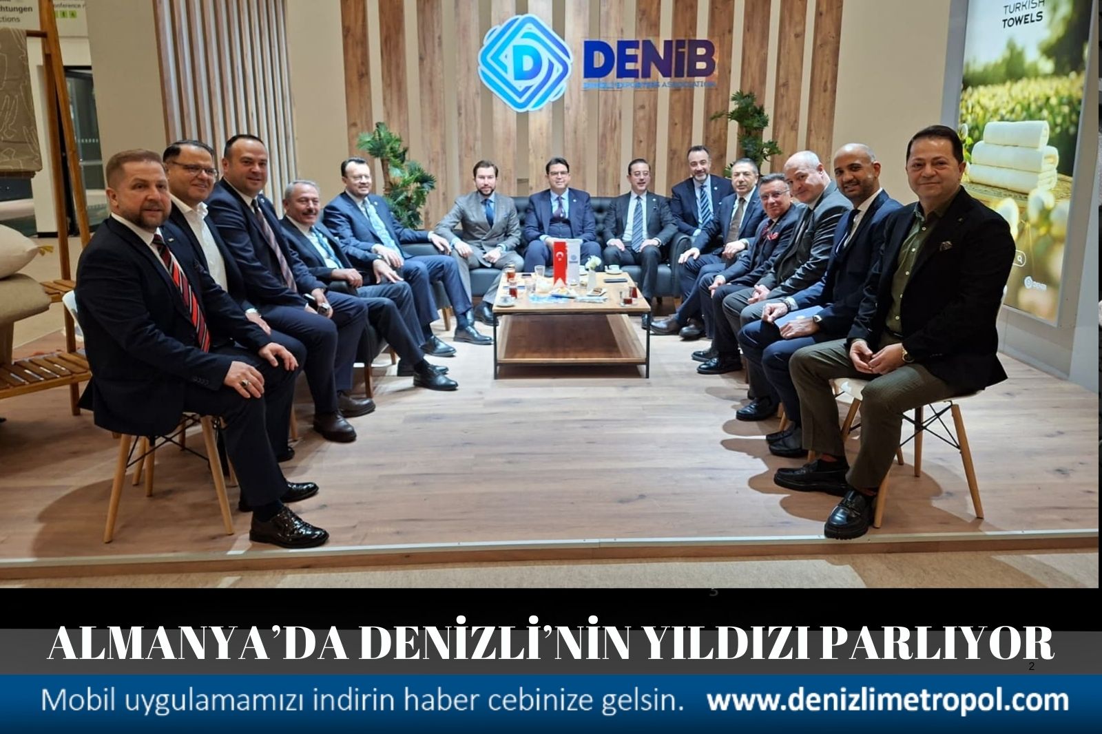 ALMANYA’DA DENİZLİ’NİN YILDIZI PARLIYOR