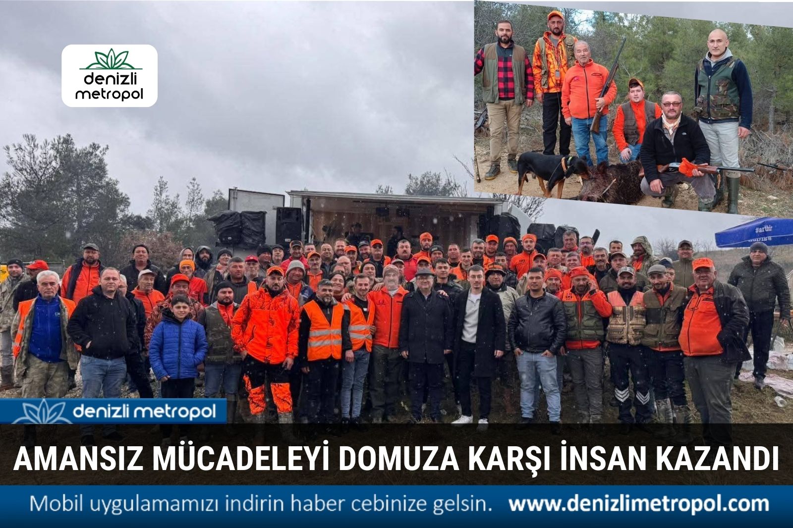 AMANSIZ MÜCADELEYİ DOMUZA KARŞI İNSAN KAZANDI