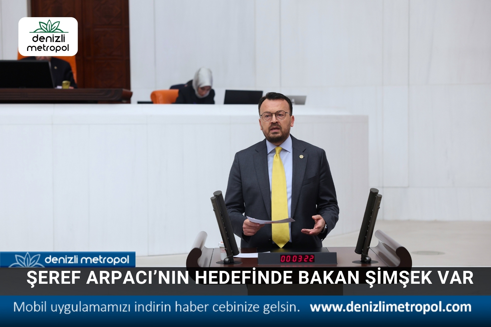 ARPACI’NIN HEDEFİNDE BAKAN MEHMET ŞİMŞEK VAR