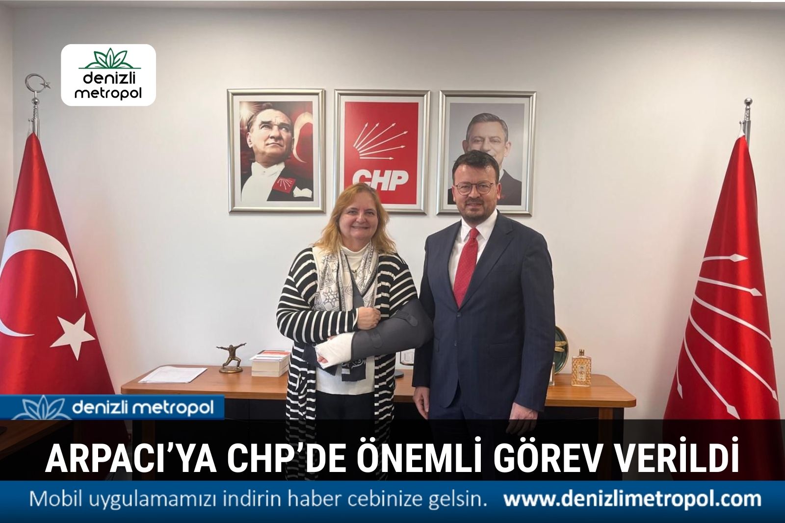 ARPACI’YA CHP’DE ÖNEMLİ GÖREV