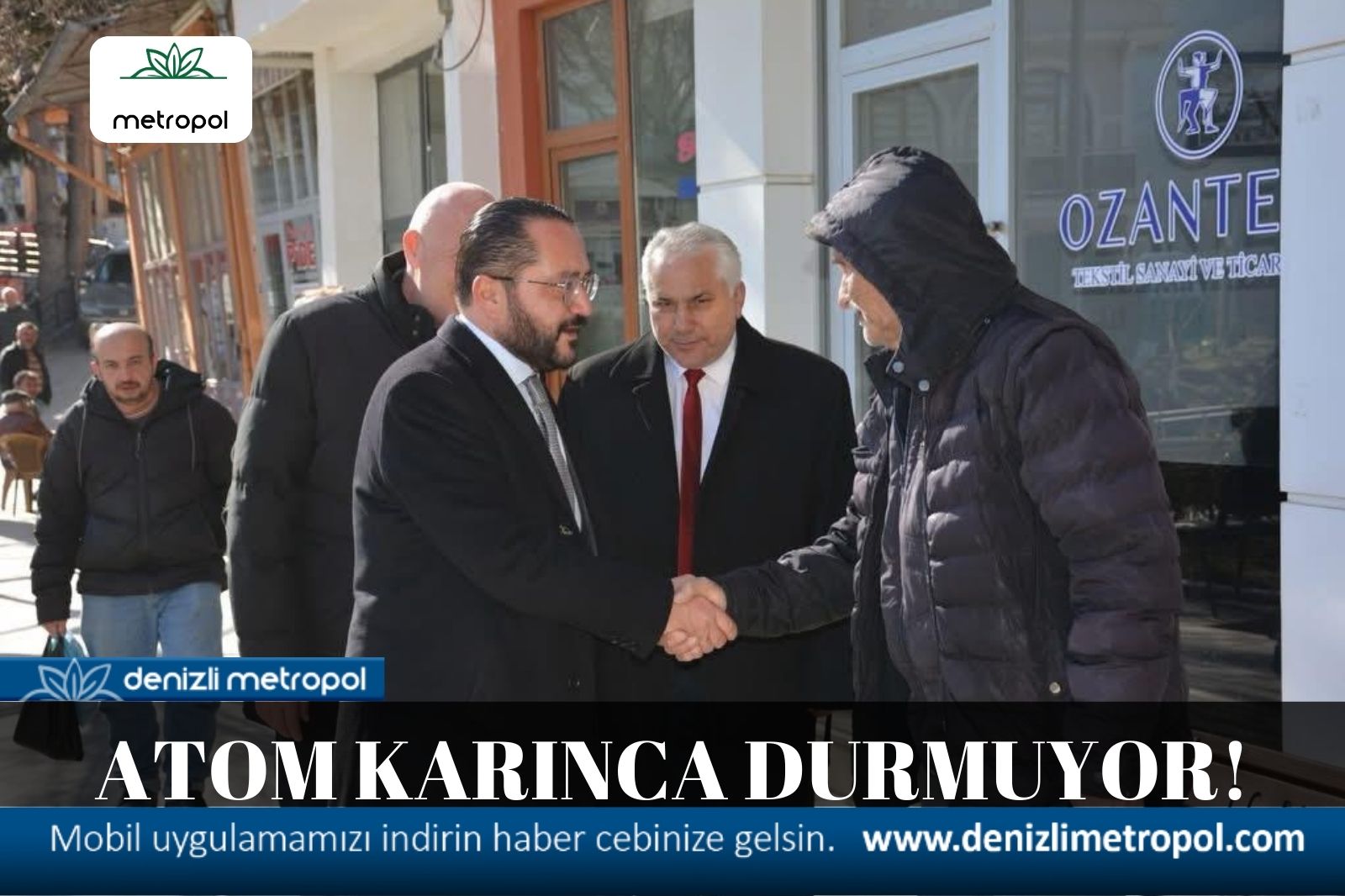 ATOM KARINCA DURMUYOR, KAPI KAPI DOLAŞIYOR