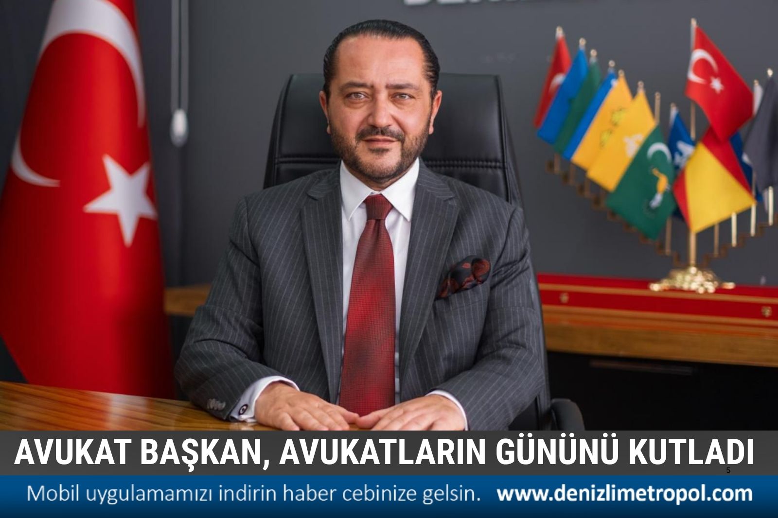 AVUKAT BAŞKAN AVUKATLARIN GÜNÜNÜ KUTLADI