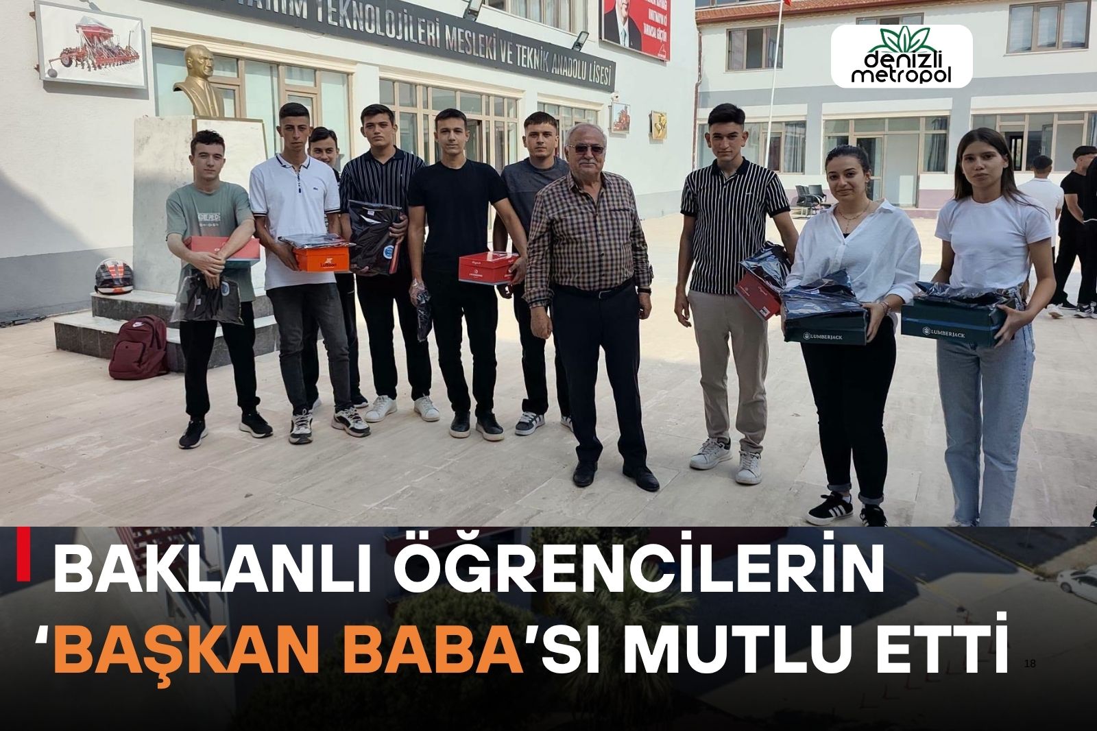 BAŞKAN BABA MUTLU ETTİ
