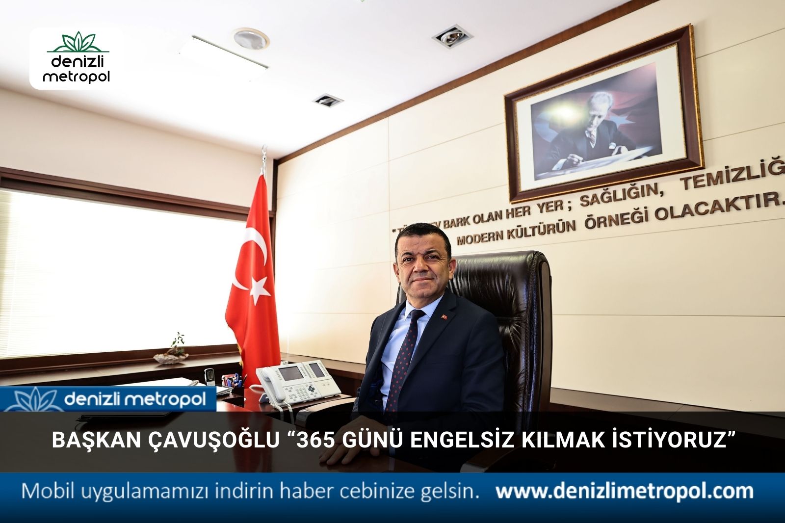 Başkan Çavuşoğlu “365 günü engelsiz kılmak istiyoruz”