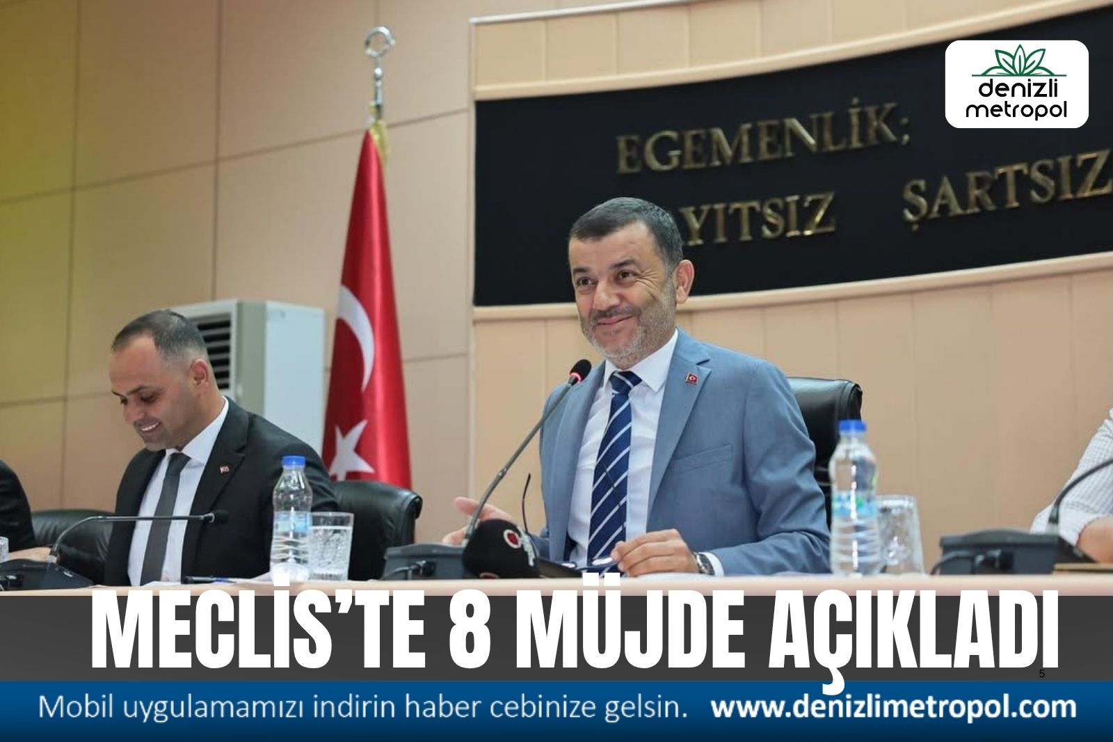 BAŞKAN ÇAVUŞOĞLU 8 MÜJDEYİ BİRDEN AÇIKLADI