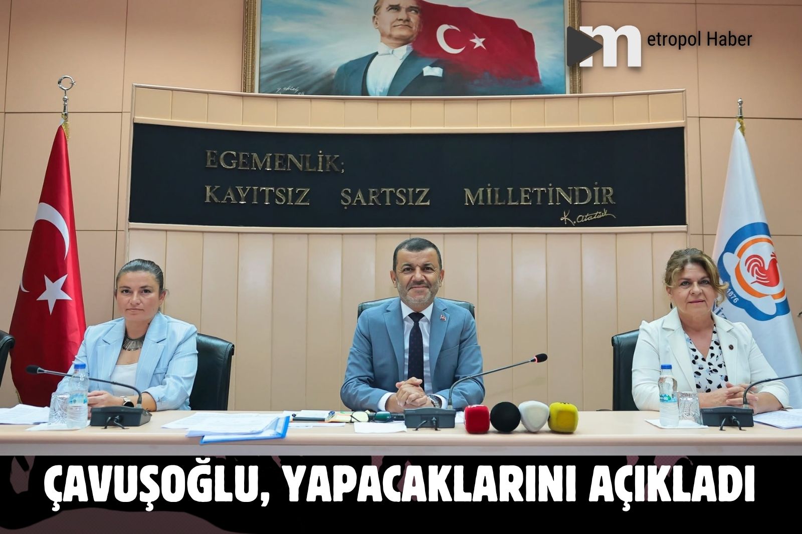 BAŞKAN ÇAVUŞOĞLU,  YAPACAKLARINI AÇIKLADI