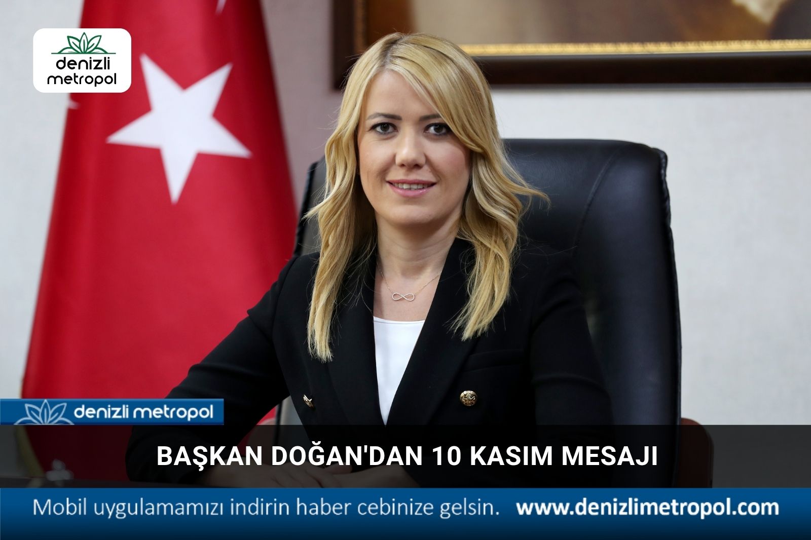 BAŞKAN DOĞAN'DAN 10 KASIM MESAJI