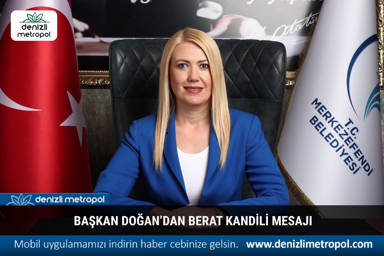 BAŞKAN DOĞAN’DAN BERAT KANDİLİ MESAJI