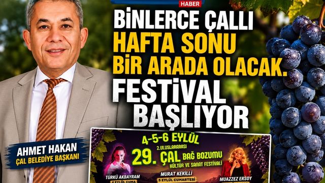 BİNLERCE ÇALLI HAFTA SONU BİR ARADA OLACAK