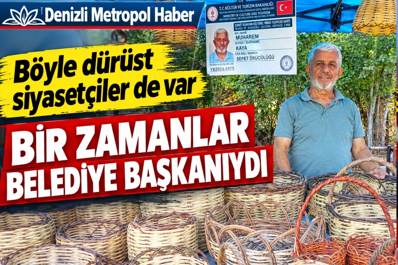 BİR  ZAMANLAR  BELEDİYE BAŞKANIYDI