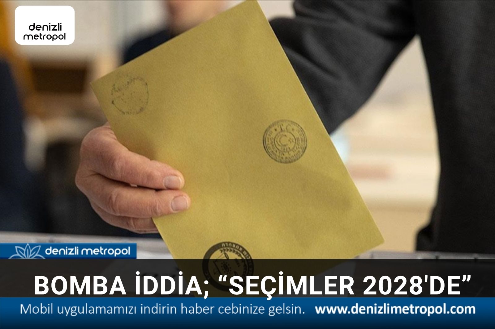 BOMBA İDDİA: “MART 2028’DE SEÇİM VAR”