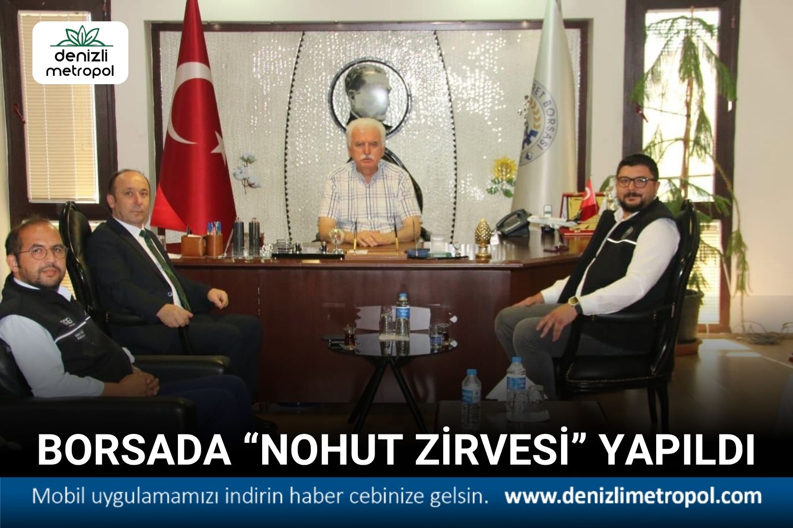 BORSA-20 NOHUDU İÇİN ZİRVE YAPTILAR
