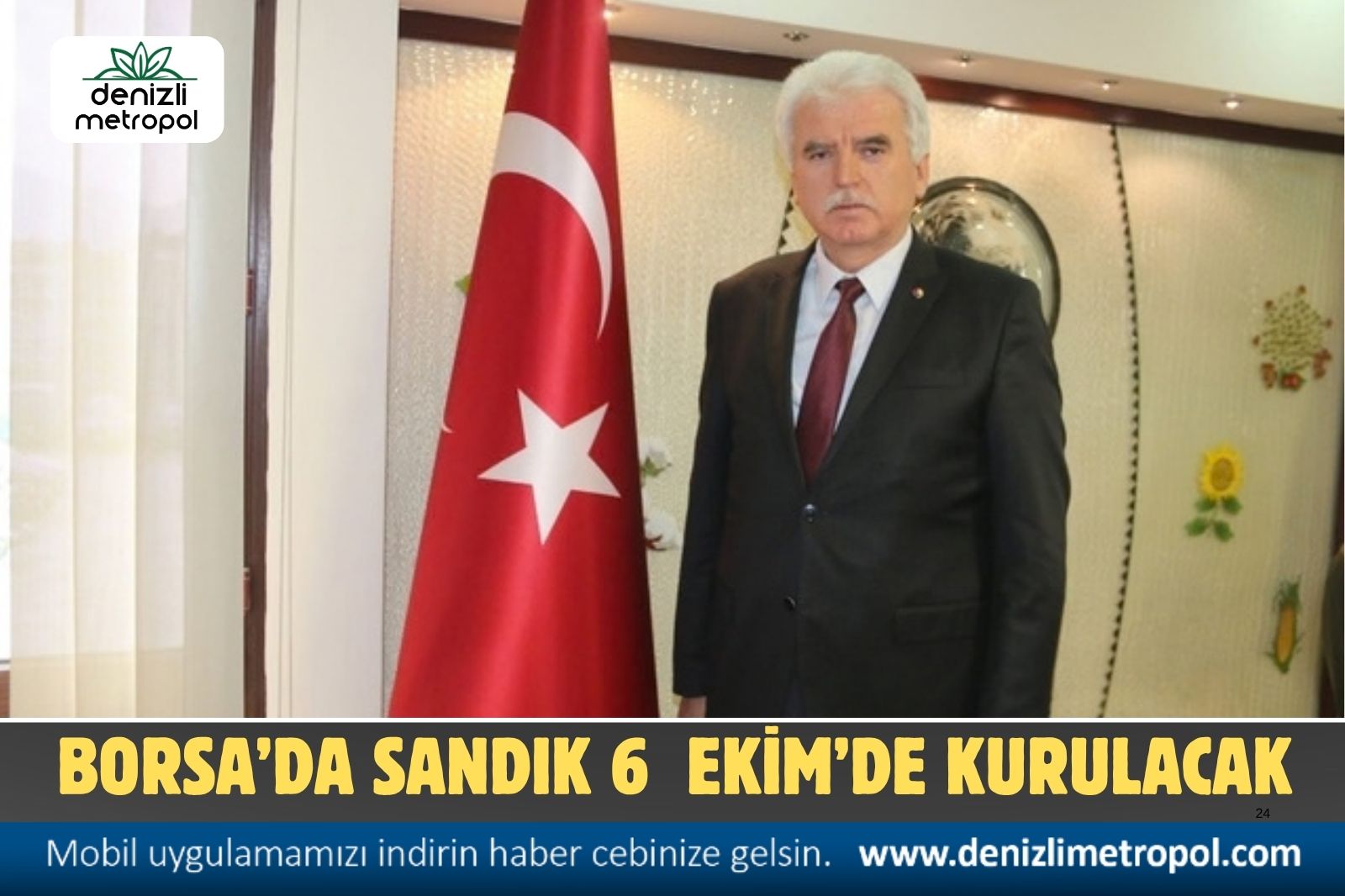 BORSA’DA SANDIK 6 EKİM’DE KURULACAK