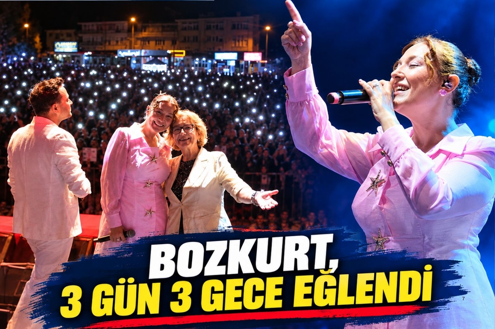 BOZKURT 3  GÜN 3 GECE EĞLENDİ