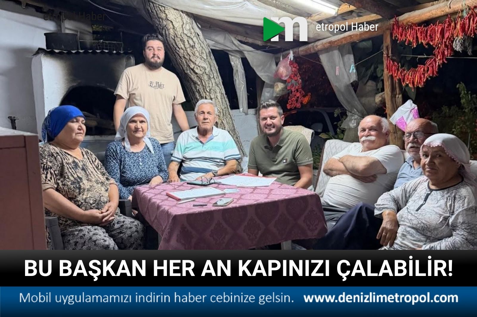 BU BAŞKAN HER AN KAPINIZI ÇALABİLİR!