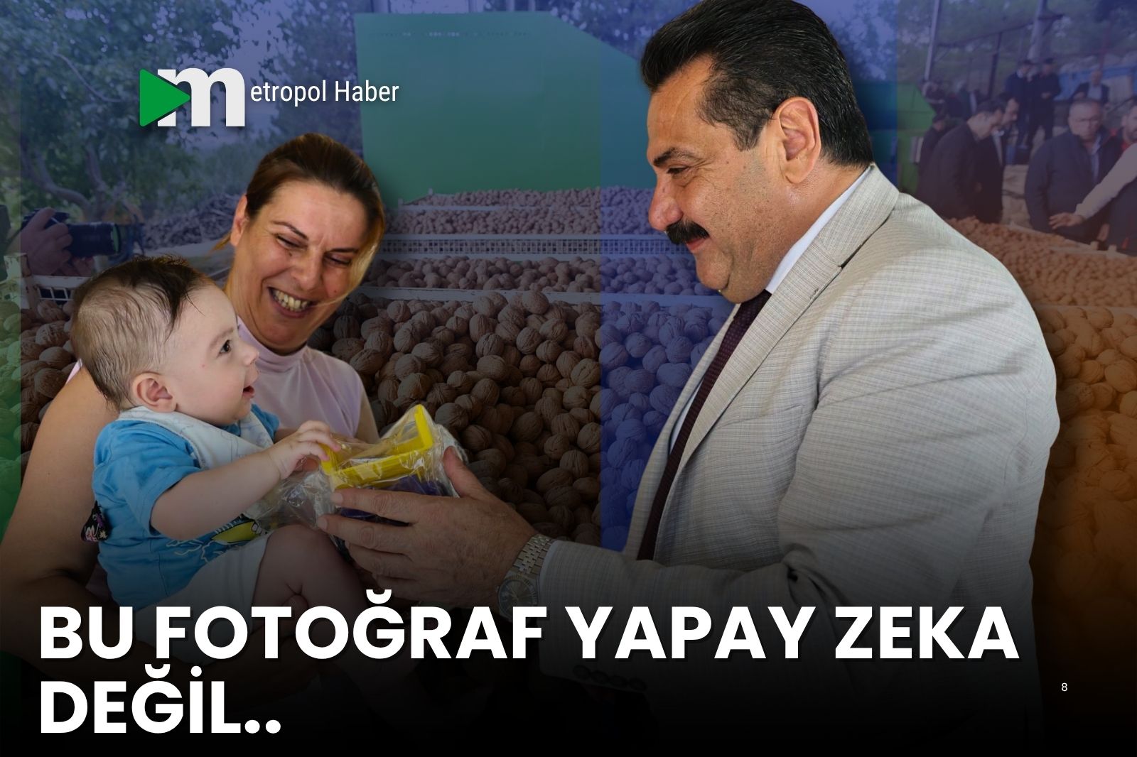 BU FOTOĞRAF YAPAY ZEKA DEĞİL, GÜLÜŞÜN HİÇ EKSİK OLMASIN ÇOCUK..