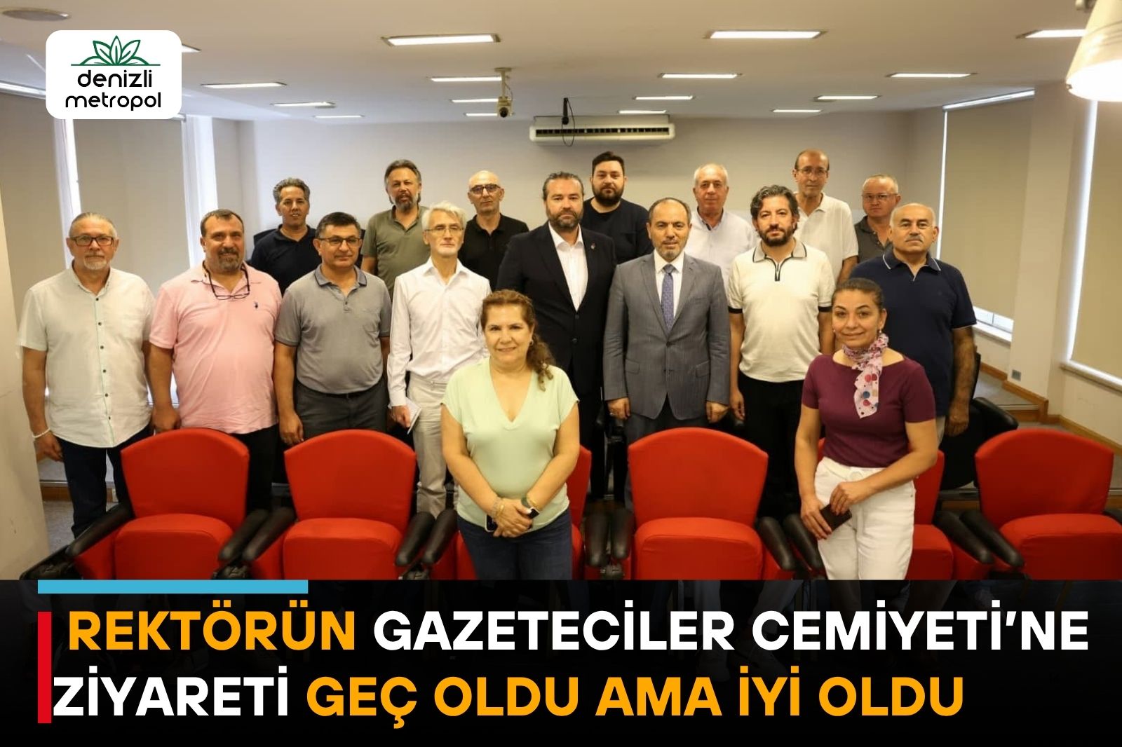 BU ZİYARET GEÇ OLDU İYİ OLDU
