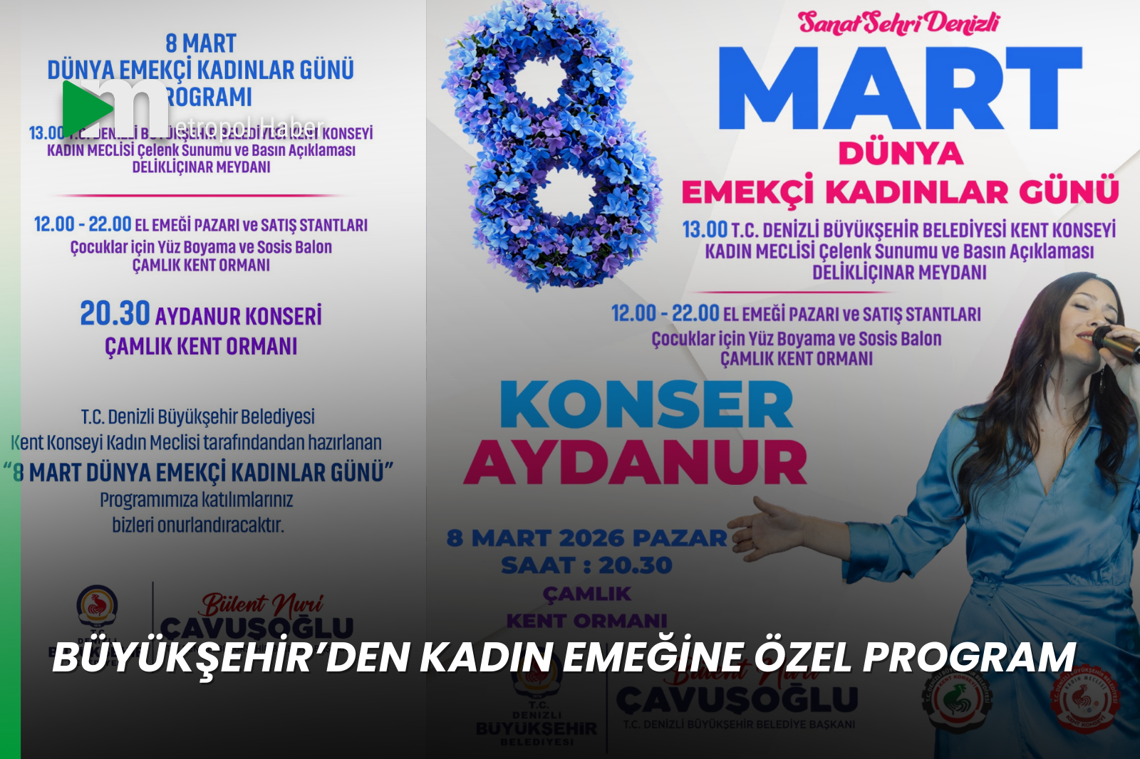 BÜYÜKŞEHİR’DEN KADIN EMEĞİNE ÖZEL PROGRAM