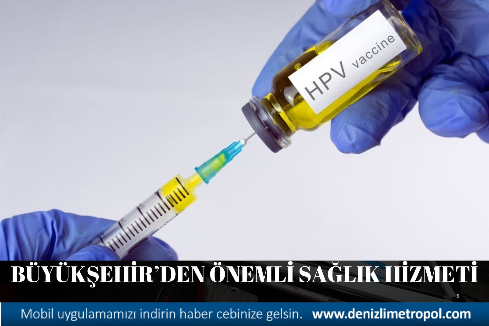 BÜYÜKŞEHİR’DEN ÖNEMLİ SAĞLIK HİZMETİ