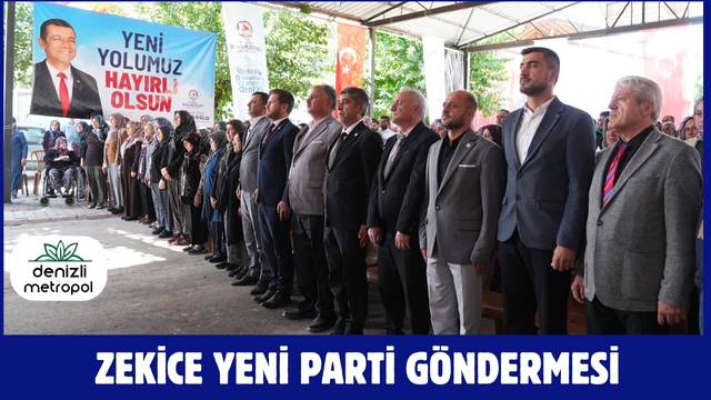 BÜYÜKŞEHİR’DEN ZEKİCE YENİ PARTİ GÖNDERMESİ