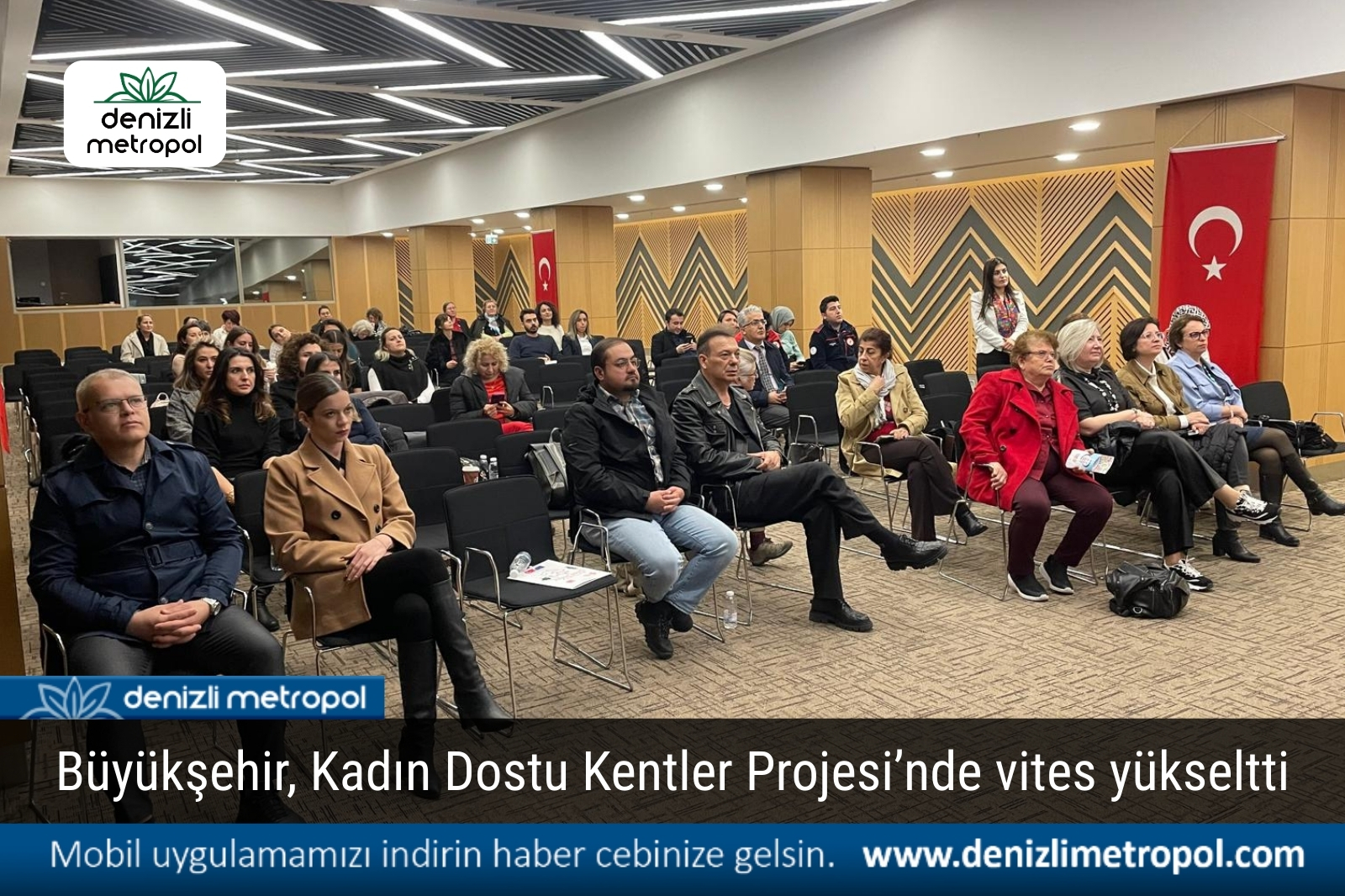Büyükşehir, Kadın Dostu Kentler Projesi’nde vites yükseltti