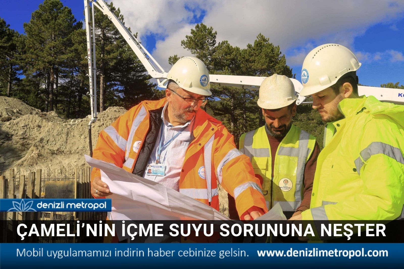 ÇAMELİ’NİN İÇME SUYU SORUNUNA NEŞTER