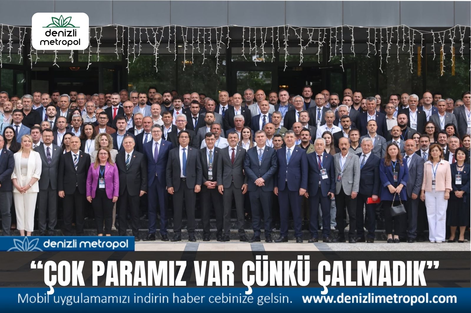 ÇAVUŞOĞLU, “ÇALMADIK, ÇOK PARAMIZ VAR”