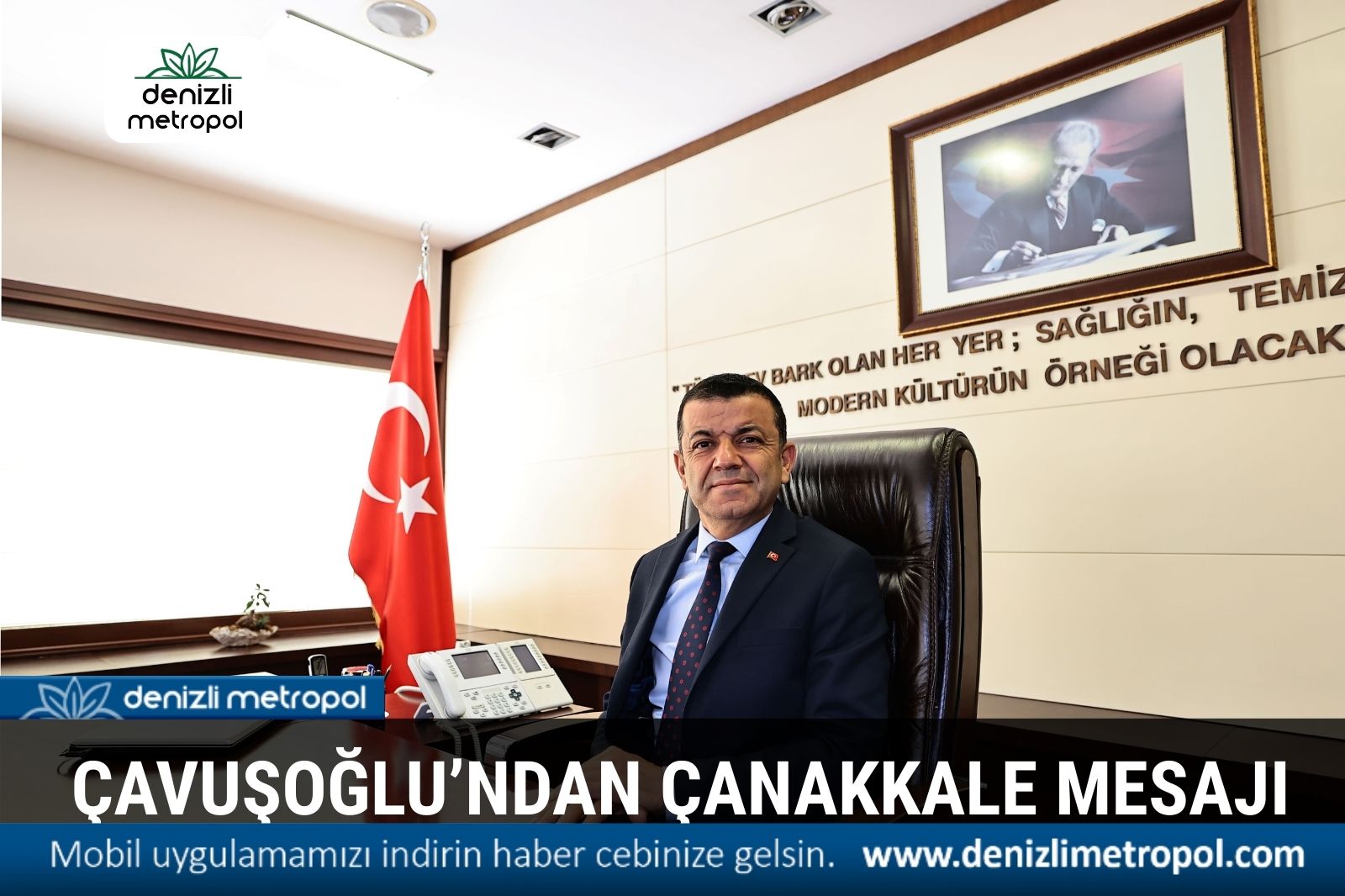ÇAVUŞOĞLU’NDAN ÇANAKKALE MESAJI