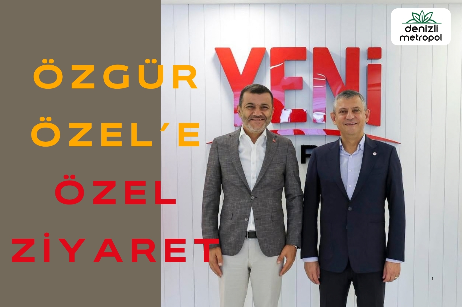 ÇAVUŞOĞLU’NDEN ÖZEL’E ÖZEL ZİYARET