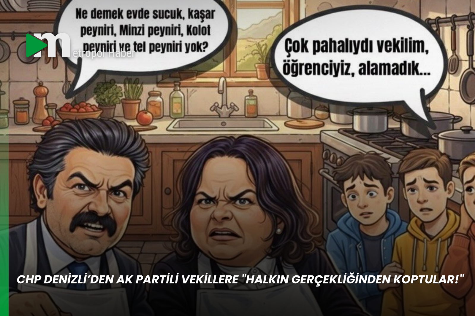 CHP DENİZLİ’DEN AK PARTİLİ VEKİLLERE "HALKIN GERÇEKLİĞİNDEN KOPTULAR!"