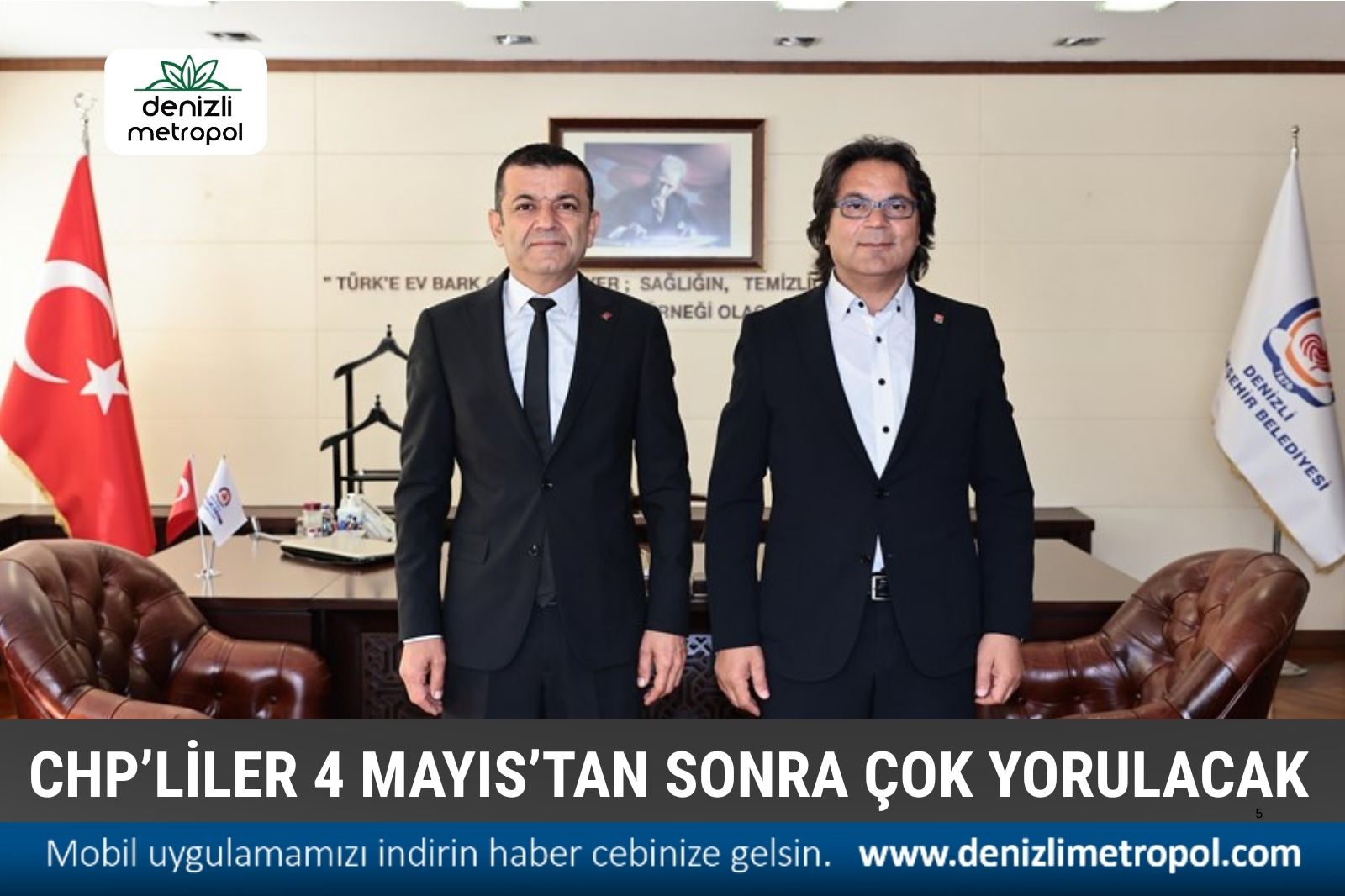 CHP’LİLER  4 MAYIS’TAN SONRA ÇOK YORULACAK