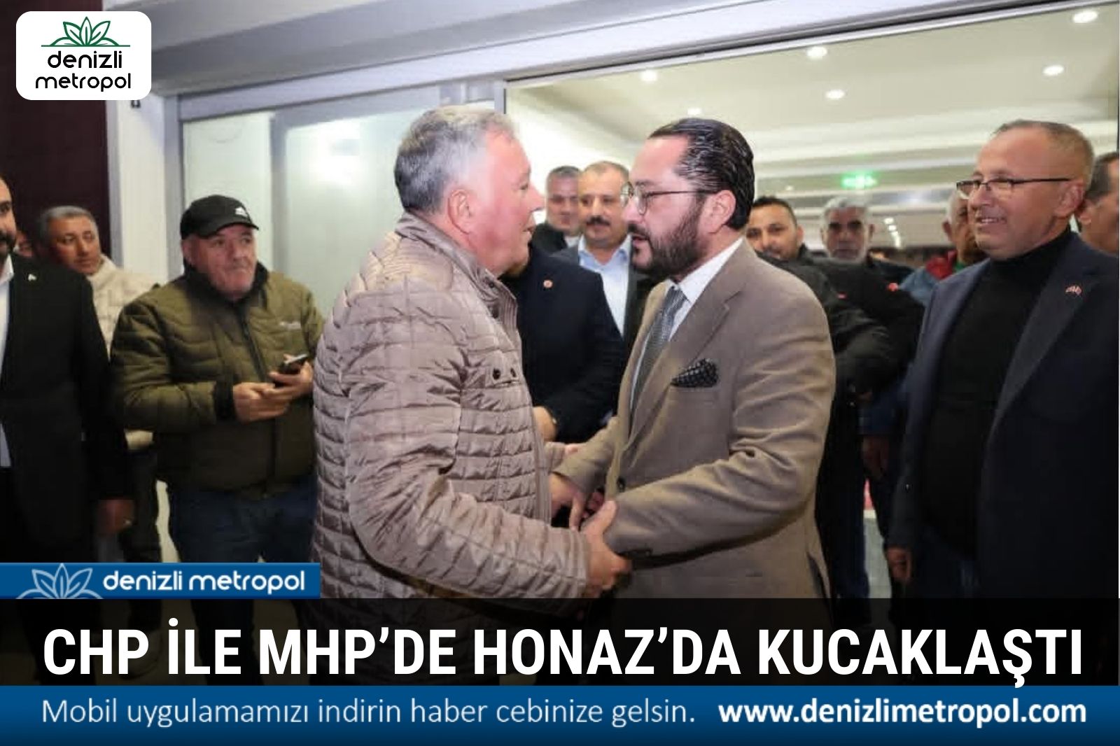 CHP-MHP HONAZ’DA KUCAKLAŞTI