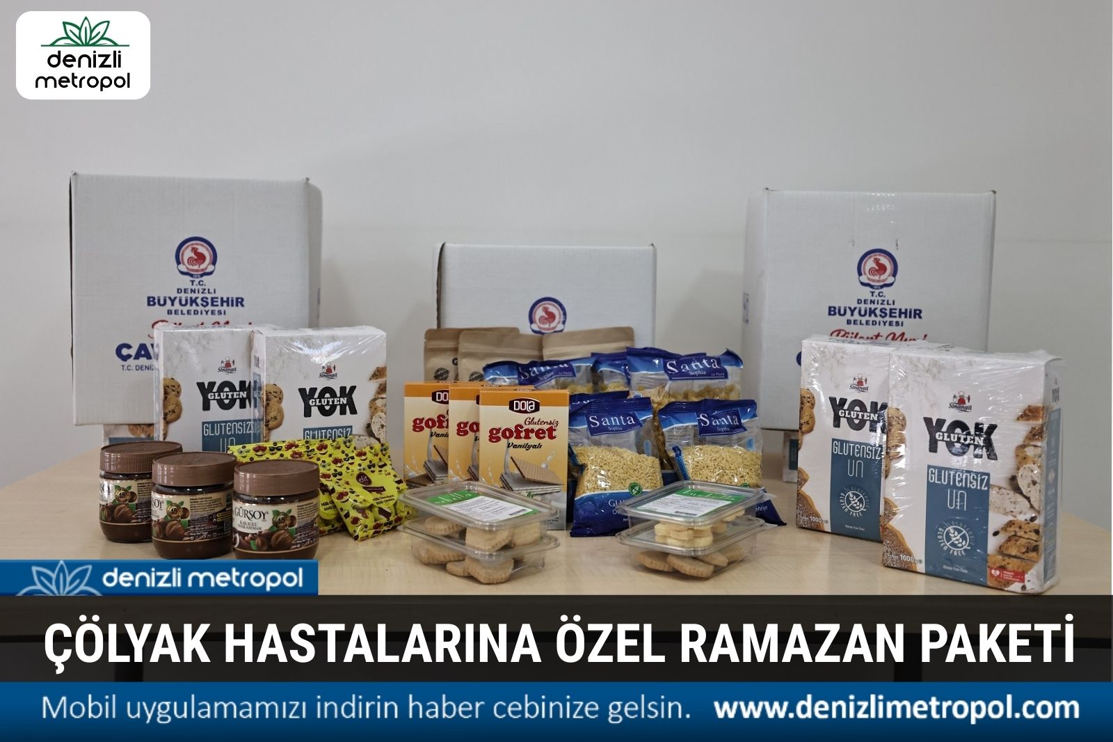 ÇÖLYAK HASTALARINA RAMAZAN PAKETİ