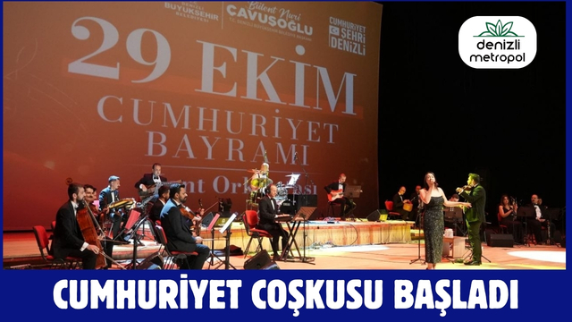 CUMHURİYET COŞKUSU BAŞLADI