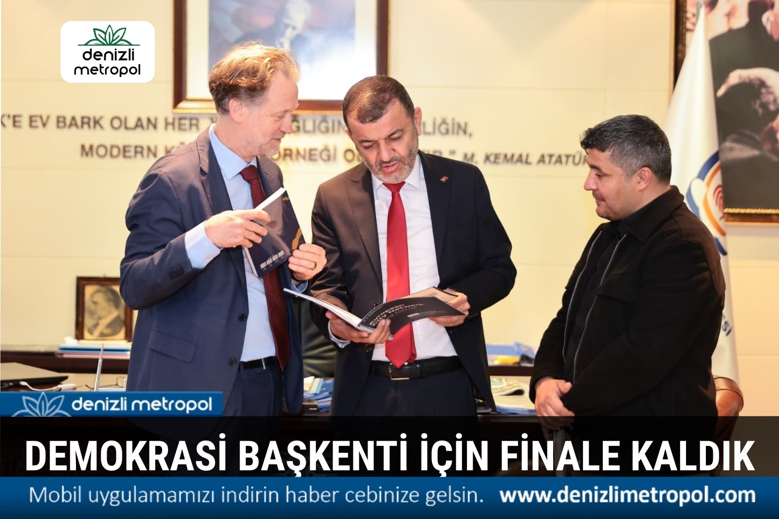 DENİZLİ, DEMOKRASİ BAŞKENTİ İÇİN FİNALDE