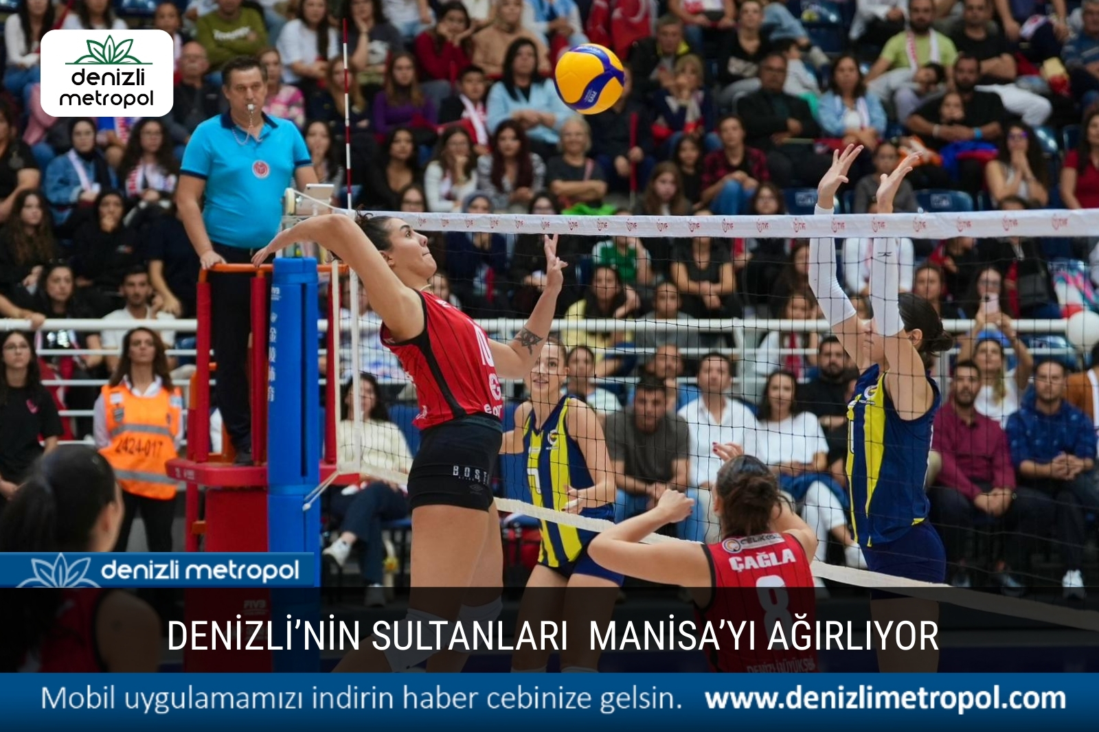 Denizli’nin Sultanları  Manisa’yı ağırlıyor