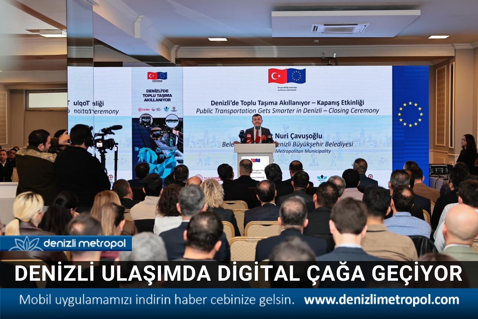 DENİZLİ ULAŞIMDA DİGİTAL ÇAĞA GEÇİYOR