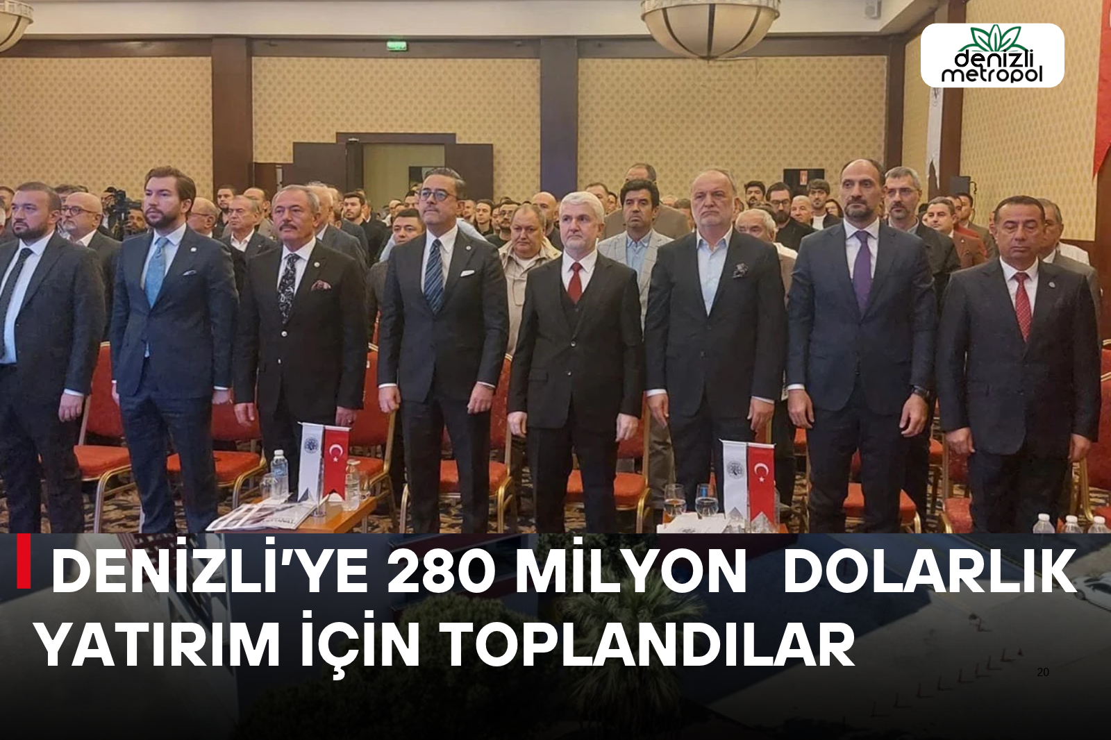 DENİZLİ’YE 280 MİLYON DOLARLIK DEV TİTANYUM YATIRIMI