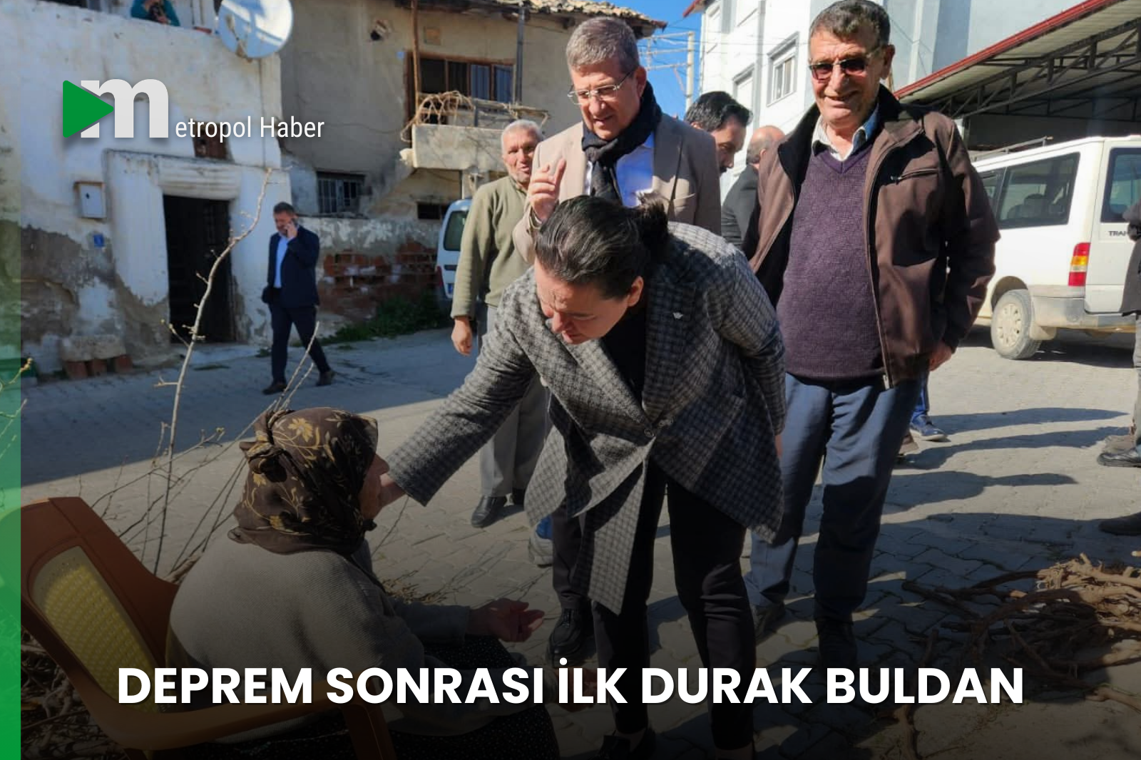 DEPREM SONRASI İLK DURAK BULDAN