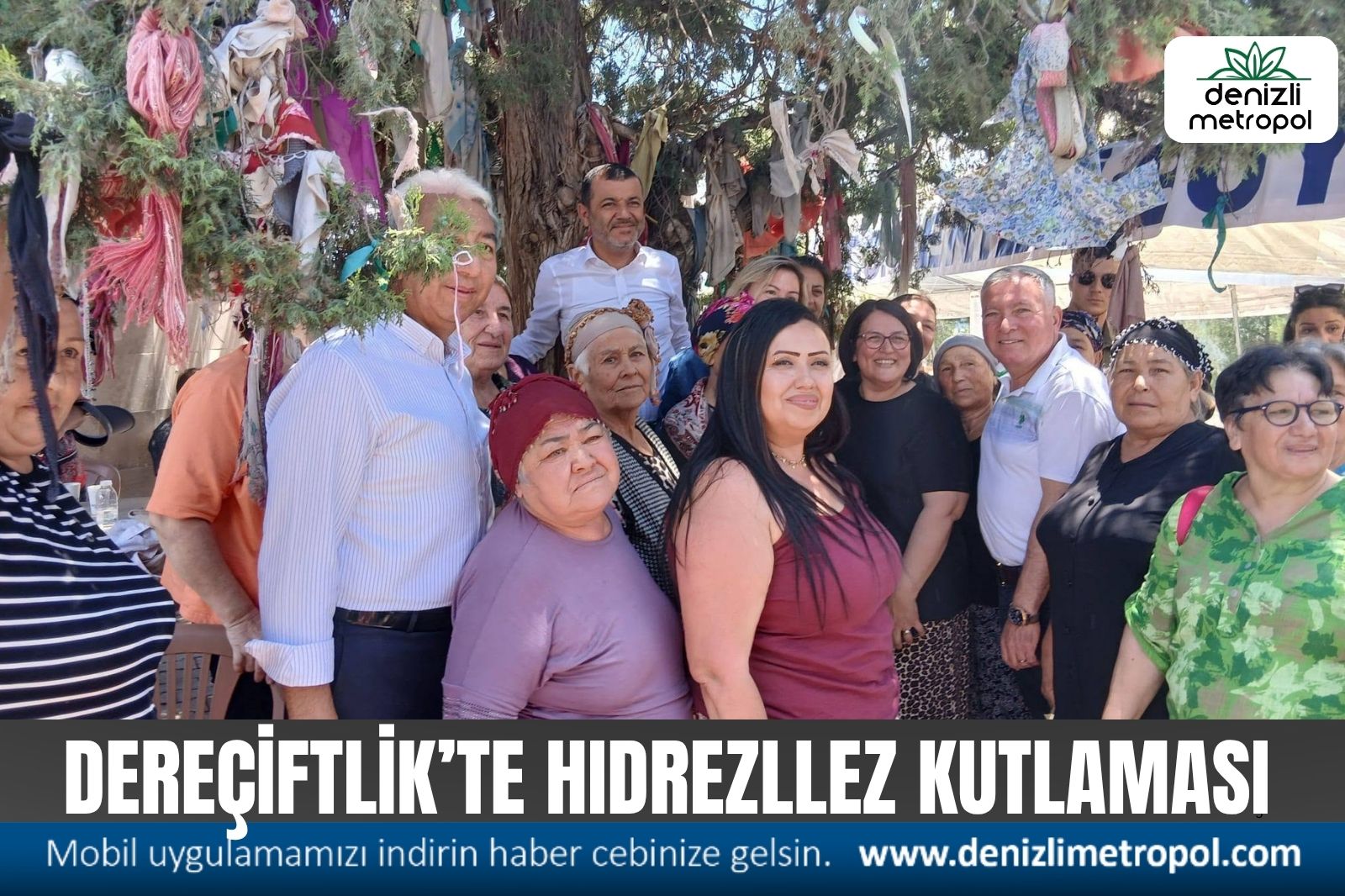 DEREÇİFTLİK’TE COŞKULU HIDRELLEZ BULUŞMASI