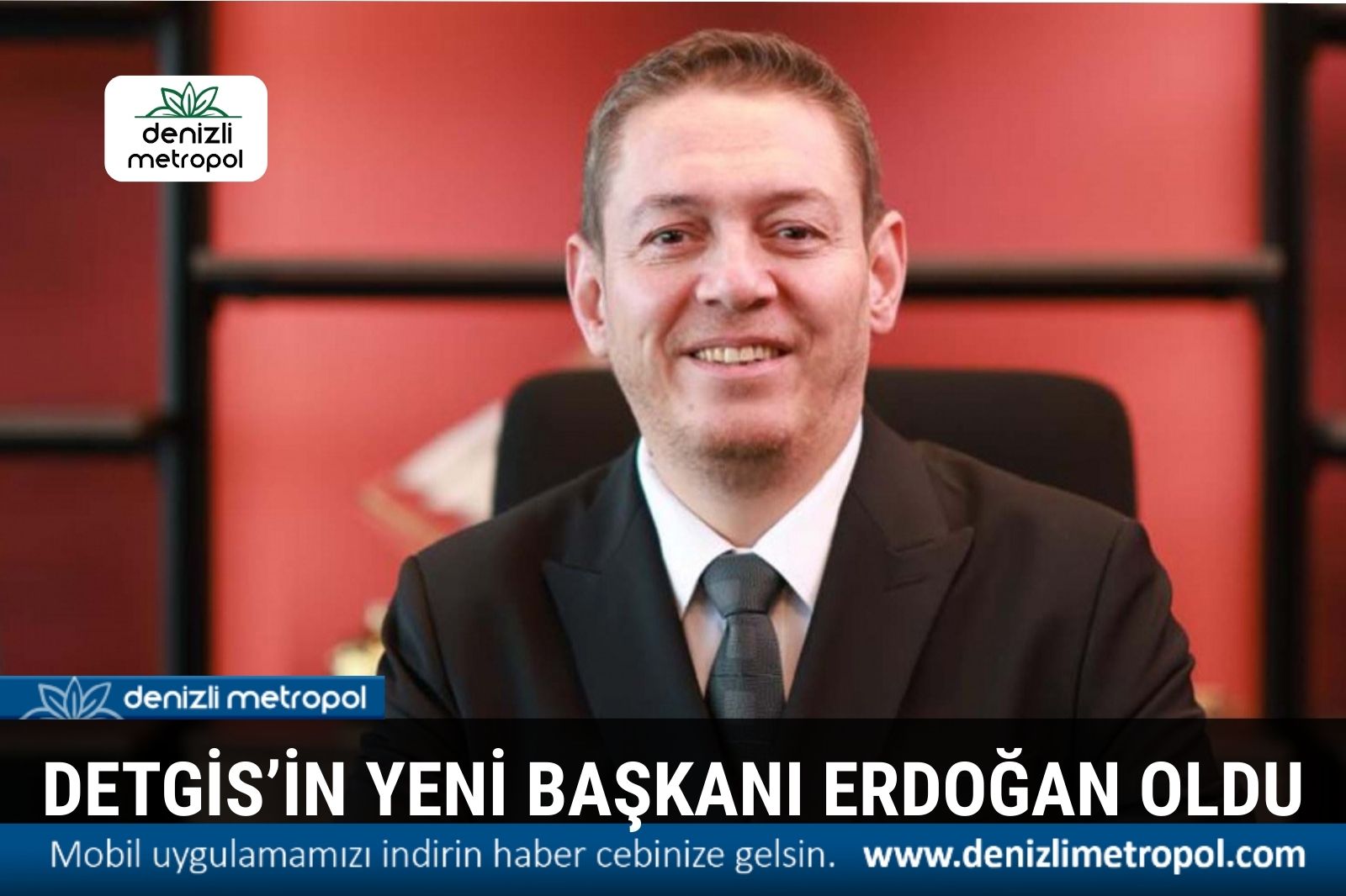 DETGİS’TE YENİ BAŞKAN ERDOĞAN OLDU