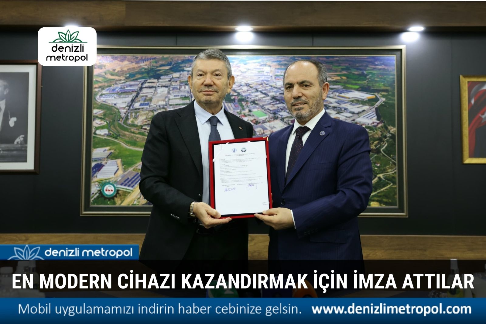 EGE’NİN EN MODERN CİHAZI İÇİN İMZA  ATTILAR