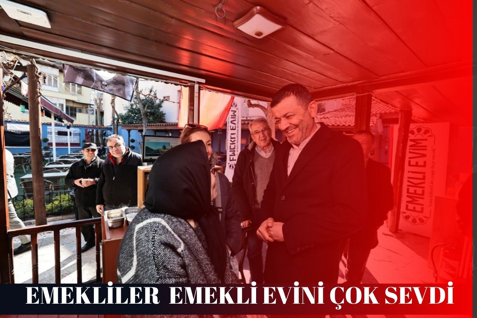 EMEKLİLER, EMEKLİ EVİNİ SEVDİ