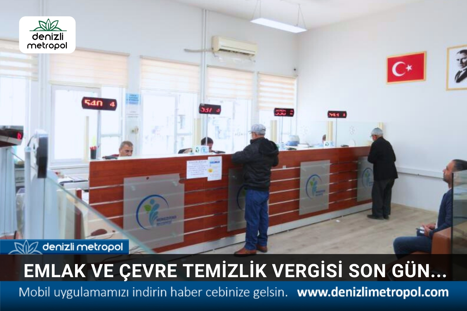 EMLAK VE ÇEVRE TEMİZLİK VERGİSİ SON GÜN...