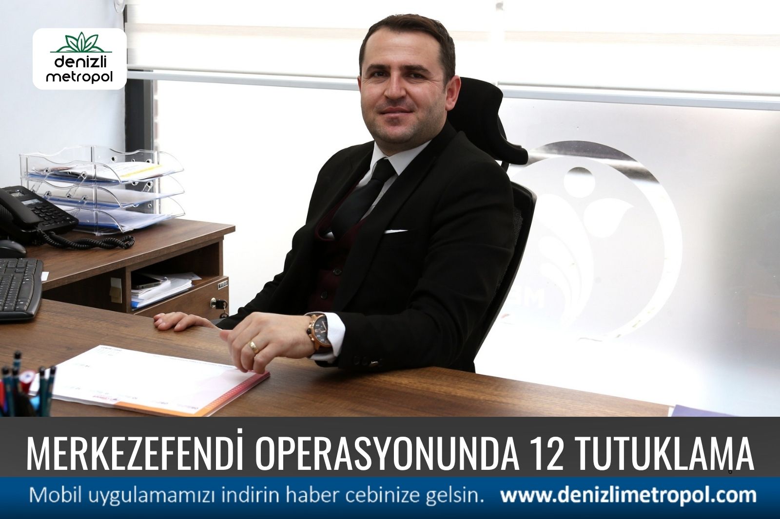 MERKEZEFENDİ BELEDİYESİ'NE OPERASYONDA 12 TUTUKLAMA