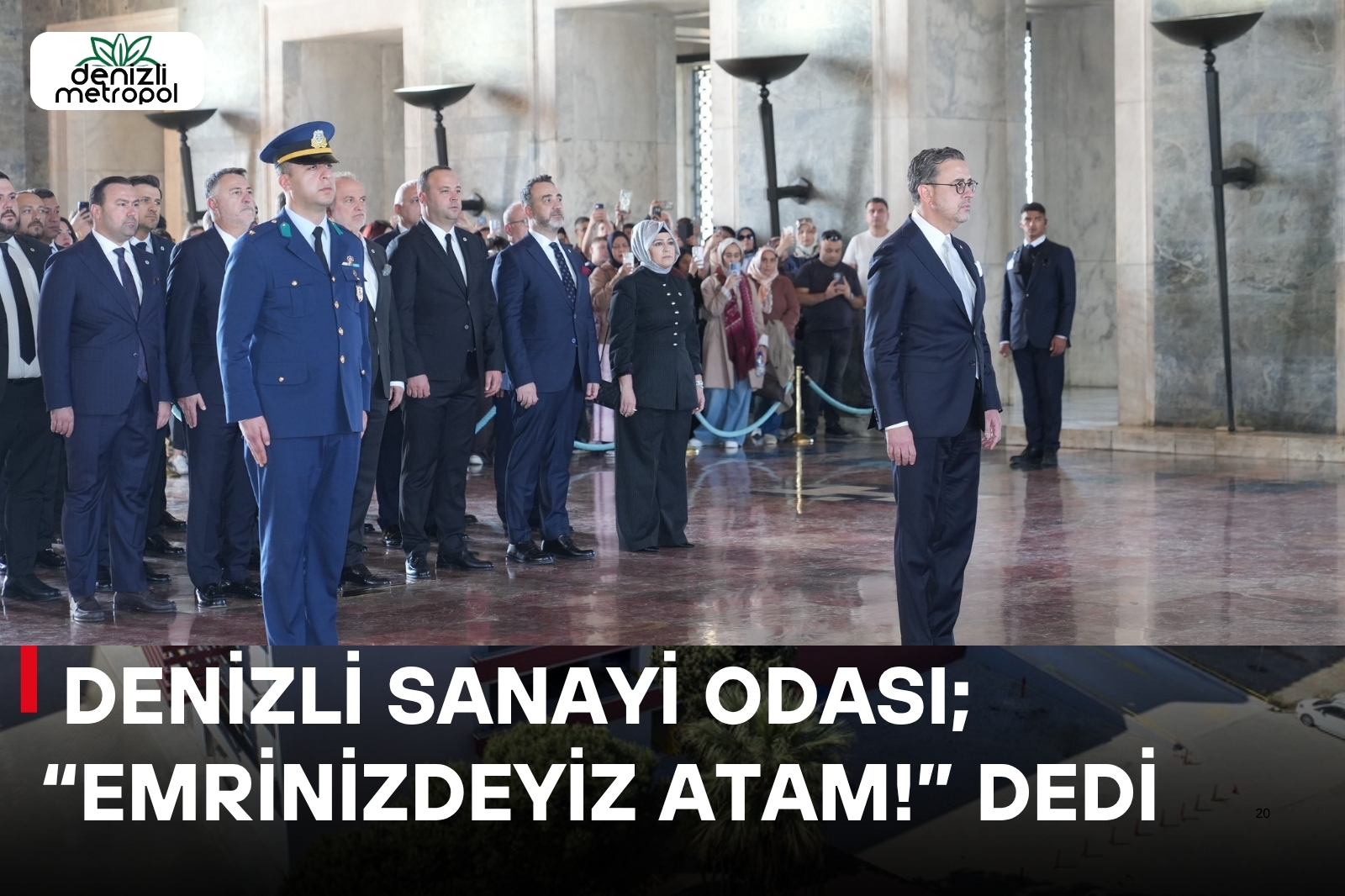 EMRİNİZDEYİZ ATAM!