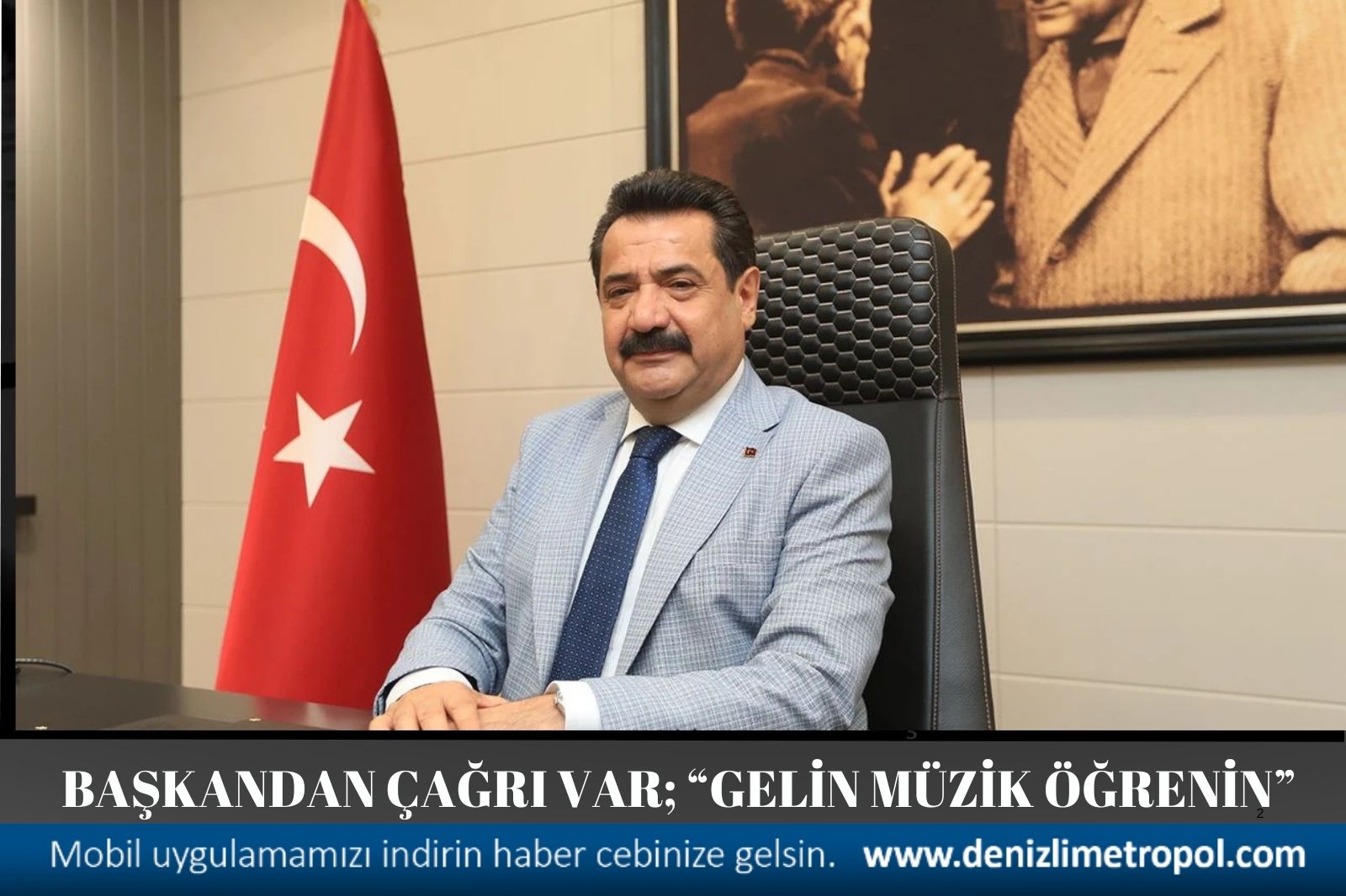 ERTEMUR’DAN ÇAĞRI; “GELİN MÜZİK ÖĞRENİN”